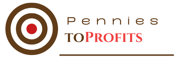 pennies to profits logo